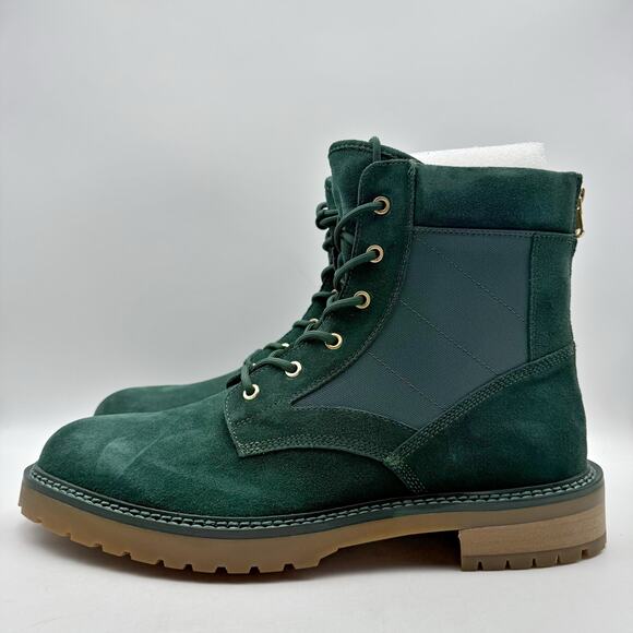 Saint Morta Mens Legion Ankle Boots US 12 Green Suede NIB main image 7